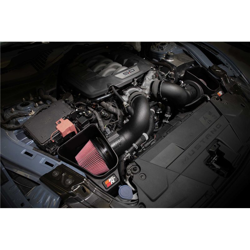 K&N | Performance Air Intake System - Mustang 5.0L 2024-2025