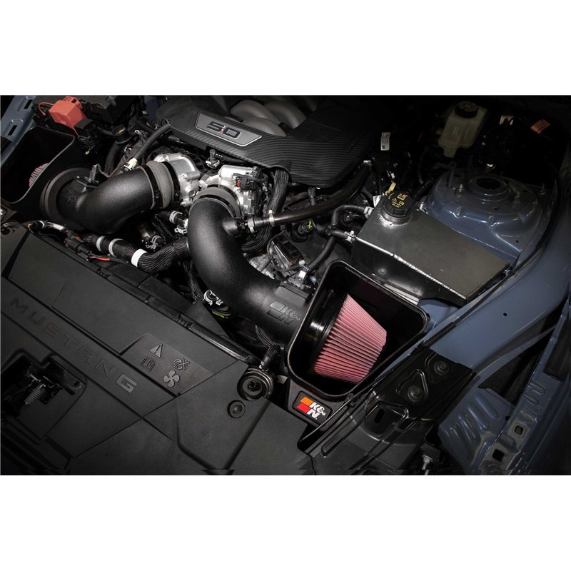 K&N | Performance Air Intake System - Mustang 5.0L 2024-2025