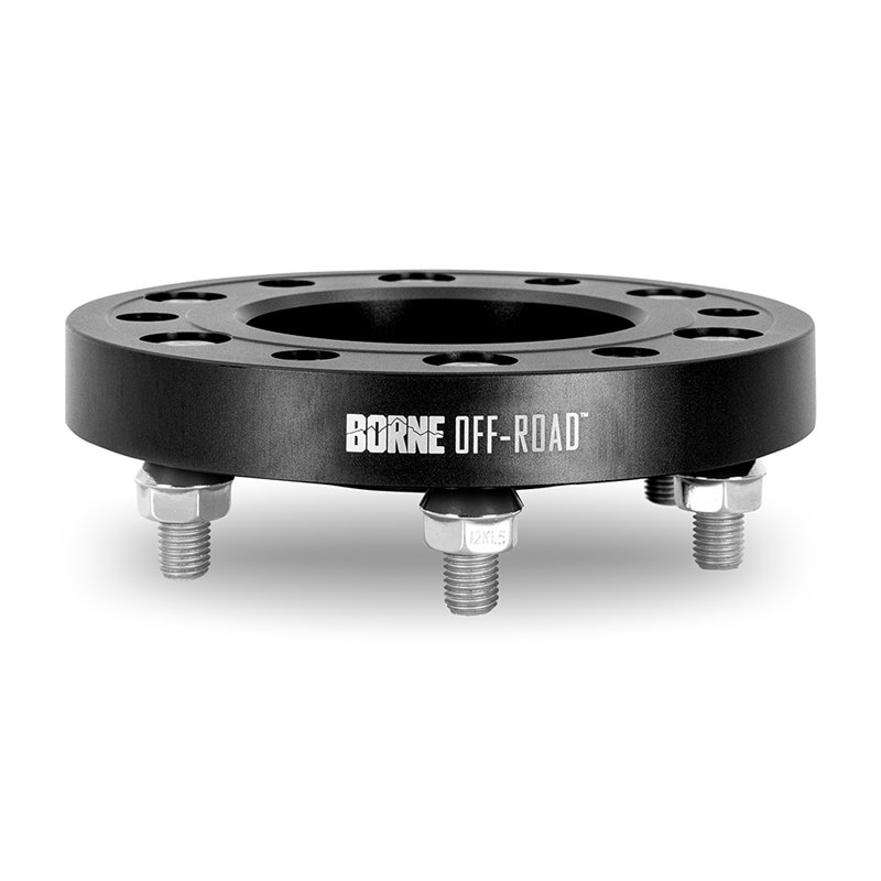 Mishimoto | Wheel Spacers, 6x135, 87.1 Center Bore, M14x1.5, 25mm Thick, Black - Expedition / F-150 / Navigator 2015-2023