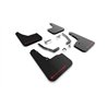 RallyArmor | Black UR Mud Flap Logo Red - Forester 2025