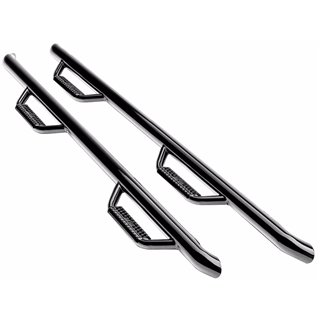 N-FAB | Nerf Step - W2W (2 Stps) - 15-19 Tahoe/Yukon - Gloss Blk - Tahoe / Yukon 5.3L / 6.2L 2015-2019
