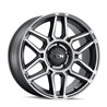 ION | 146 20x10.0 ET-19 - Matte Black Machined With Dark