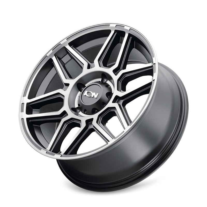 ION | 146 20x10.0 ET-19 - Matte Black Machined With Dark