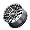 ION | 146 20x10.0 ET-19 - Matte Black Machined With Dark