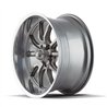 RIDLER | 650 17x8.0 ET0 - Gloss Grey Polished