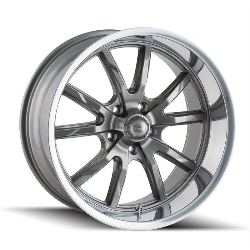 RIDLER | 650 18x9.5 ET0 - Gloss Grey Polished