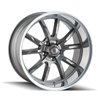 RIDLER | 650 18x9.5 ET0 - Gloss Grey Polished