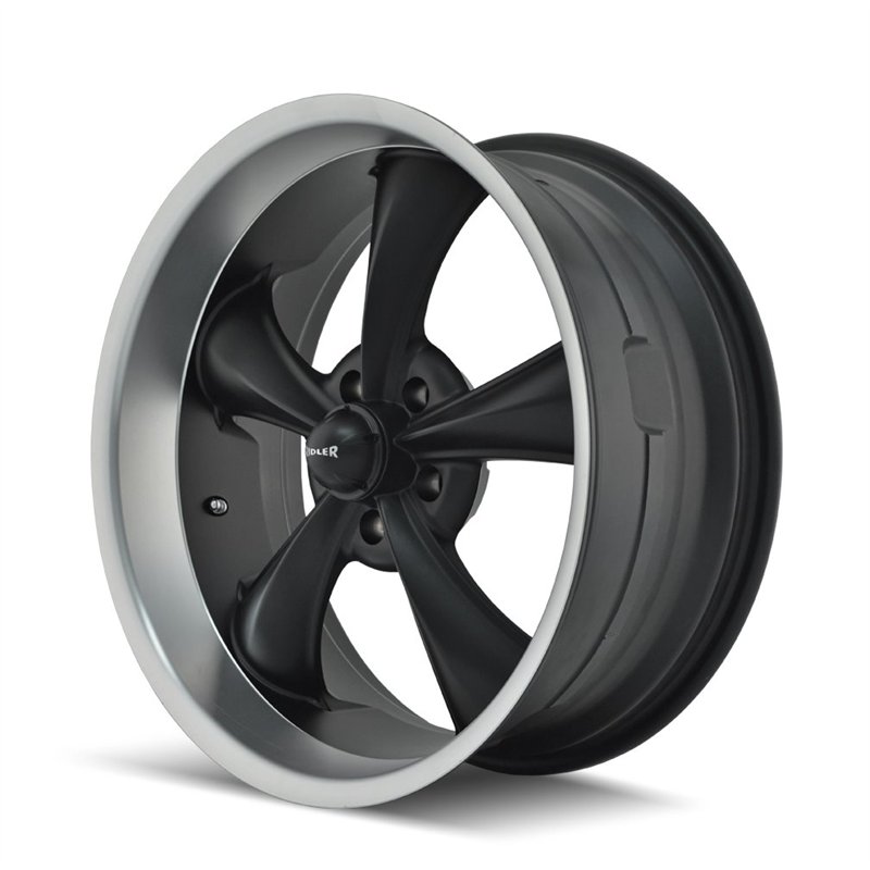 RIDLER | 695 18x8.0 ET0 - Matte Black Machined
