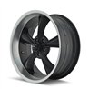 RIDLER | 695 18x8.0 ET0 - Matte Black Machined