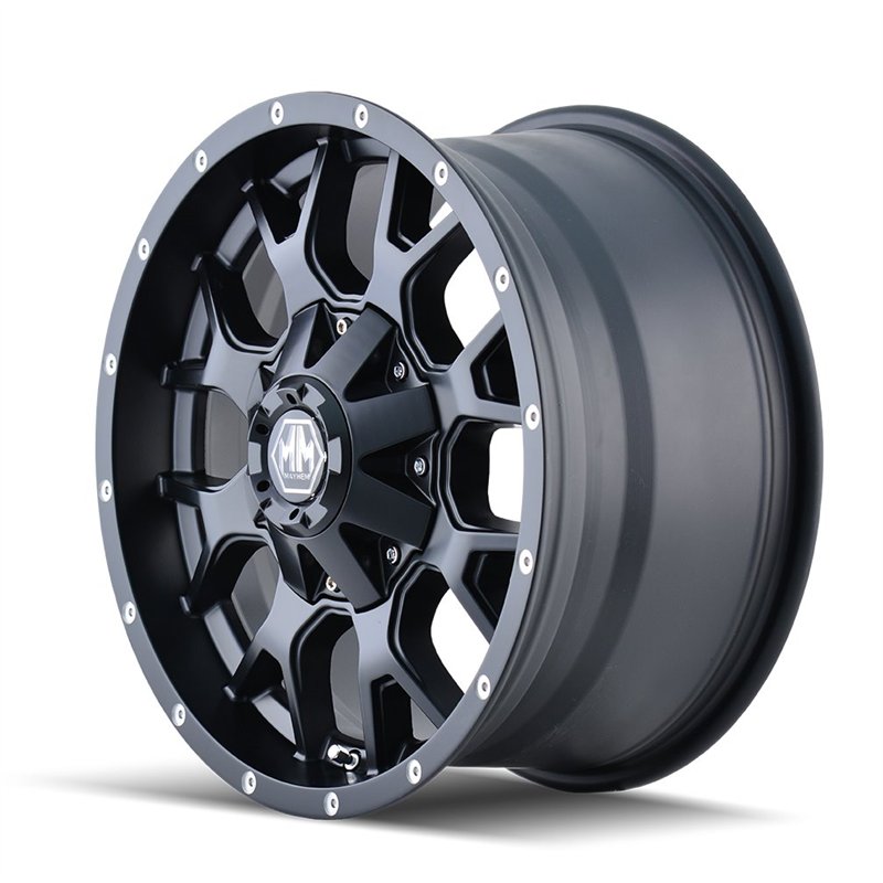 Mayhem | WARRIOR 20x9.0 ET30 - Matte Black
