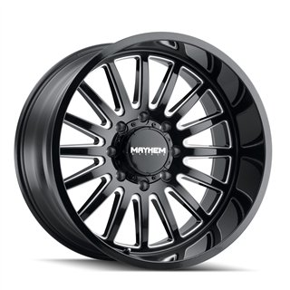 Mayhem | UTOPIA 20x9.0 ET0 - Gloss Black Milled