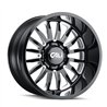 CALI Off-Road | SUMMIT 20x10.0 ET-25 - Gloss Black Milled