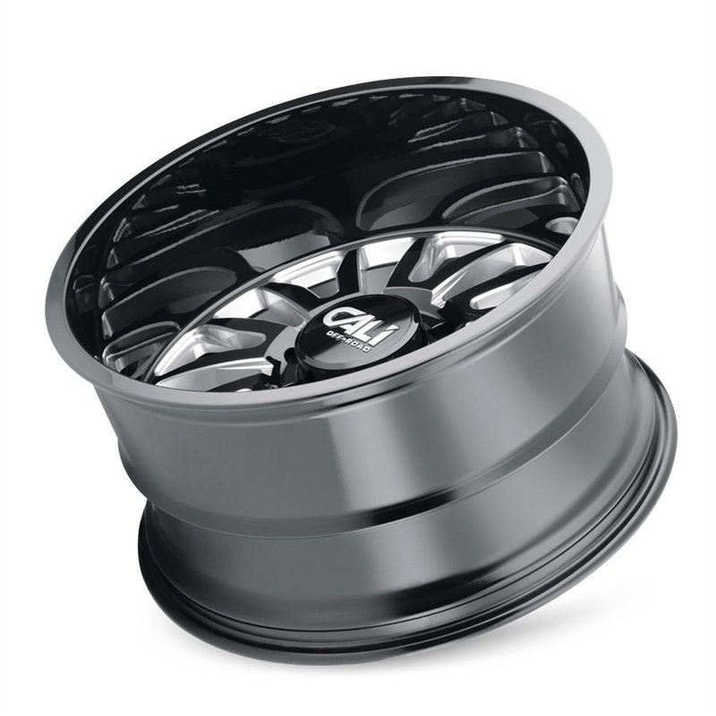 CALI Off-Road | SUMMIT 20x10.0 ET-25 - Gloss Black Milled