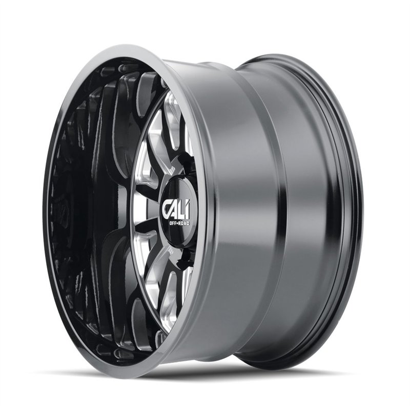 CALI Off-Road | SUMMIT 20x12.0 ET-51 - Gloss Black Milled