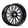 CALI Off-Road | PURGE 20x12.0 ET-51 - Gloss Black Milled