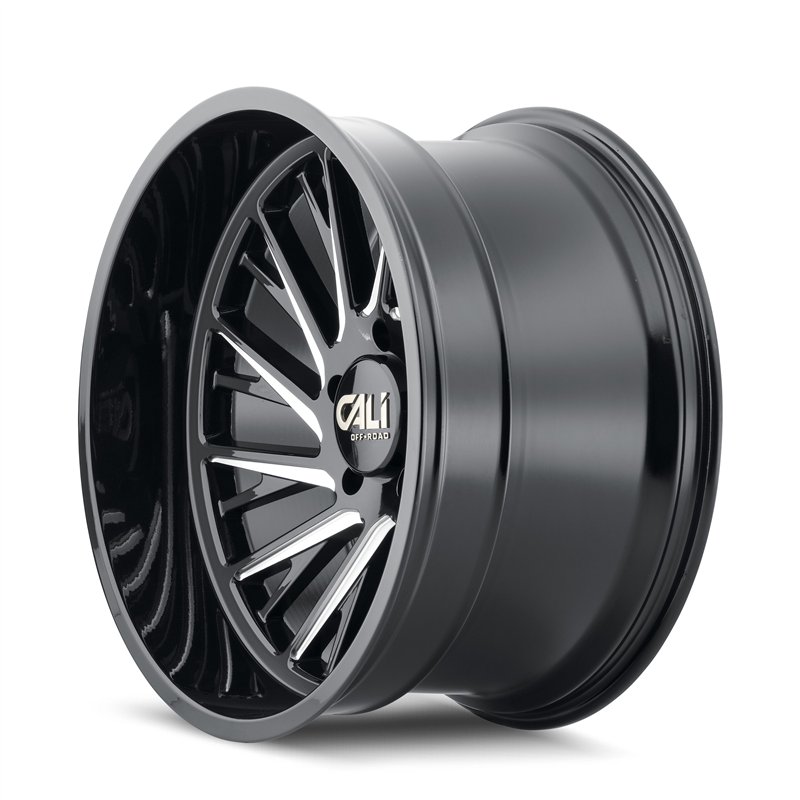 CALI Off-Road | PURGE 20x12.0 ET-51 - Gloss Black Milled