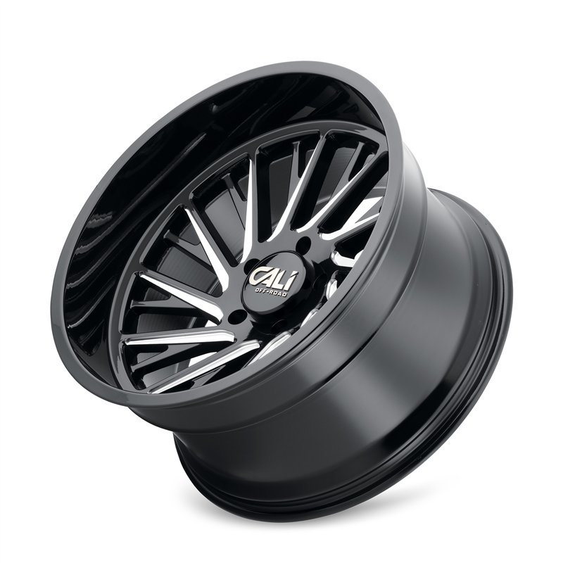 CALI Off-Road | PURGE 20x12.0 ET-51 - Gloss Black Milled