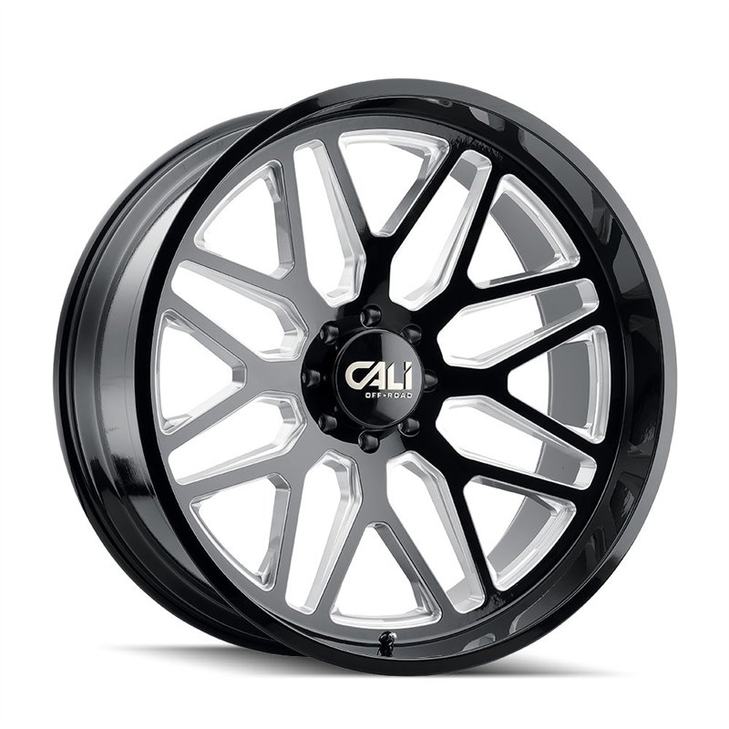 CALI Off-Road | INVADER 20x12.0 ET-51 - Gloss Black Milled