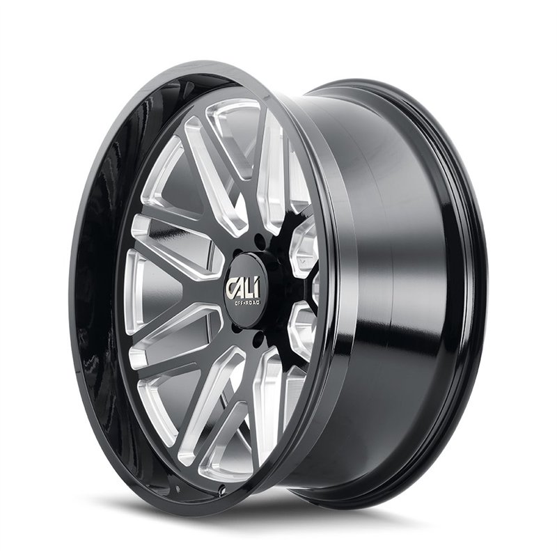 CALI Off-Road | INVADER 20x12.0 ET-51 - Gloss Black Milled