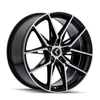 KRAZE | EVOLVE 19x8.5 ET30 - Gloss Black Machined