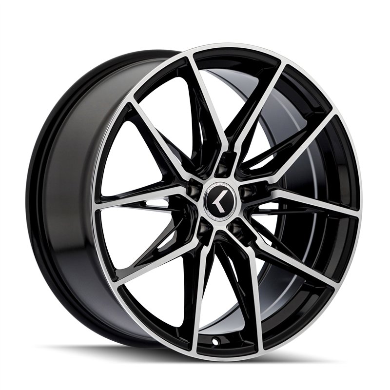 KRAZE | EVOLVE 19x8.5 ET30 - Gloss Black Machined