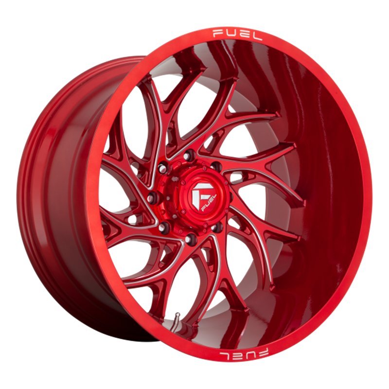 Fuel Off-Road | D742 24x12.0 ET-44 - Candy Red Milled