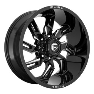 Fuel Off-Road | D747 20x10.0 ET-18 - Gloss Black Milled