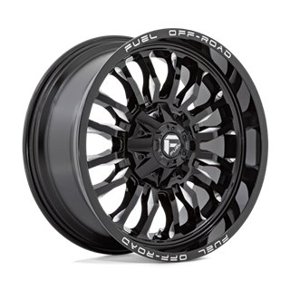 Fuel Off-Road | D795 22x12.0 ET-44 - GLOSS BLACK MILLED