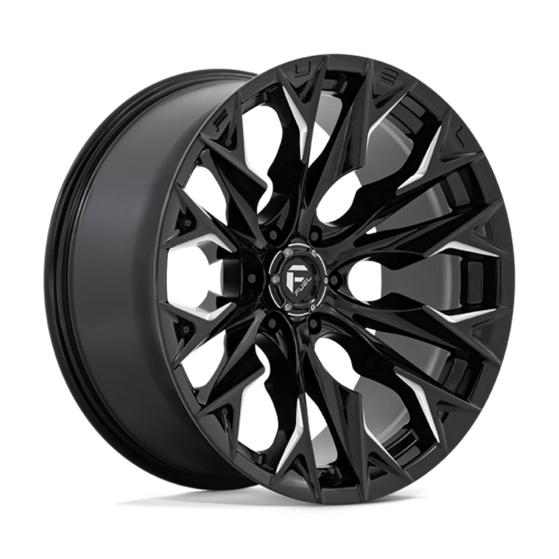 Fuel Off-Road | D803 22x10.0 ET-18 - GLOSS BLACK MILLED
