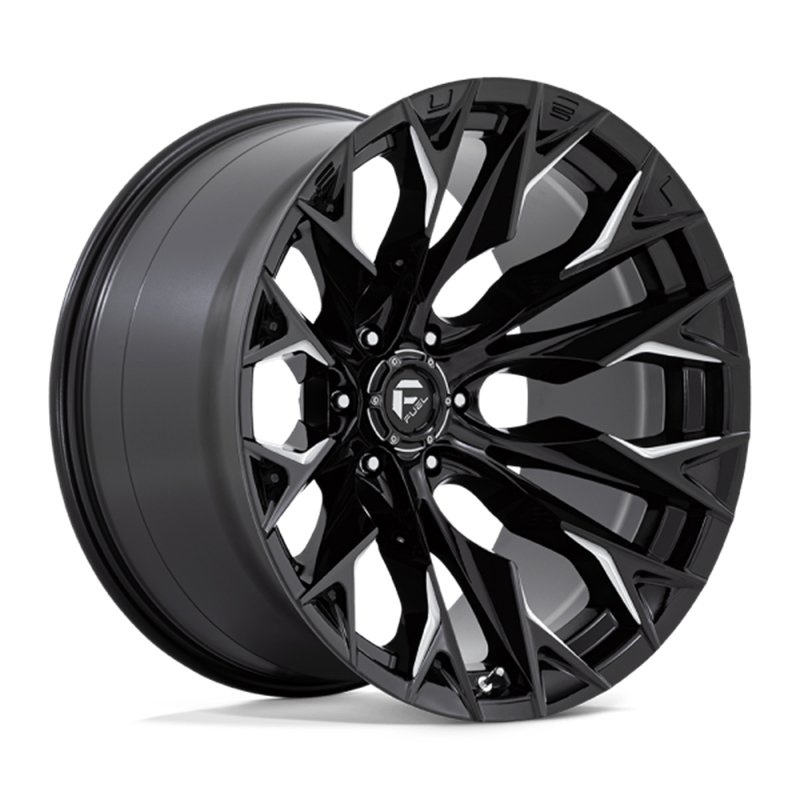 Fuel Off-Road | D803 22x12.0 ET-44 - GLOSS BLACK MILLED