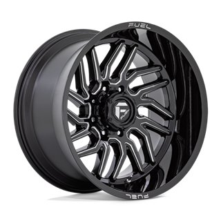 Fuel Off-Road | D807 22x12.0 ET-44 - GLOSS BLACK MILLED