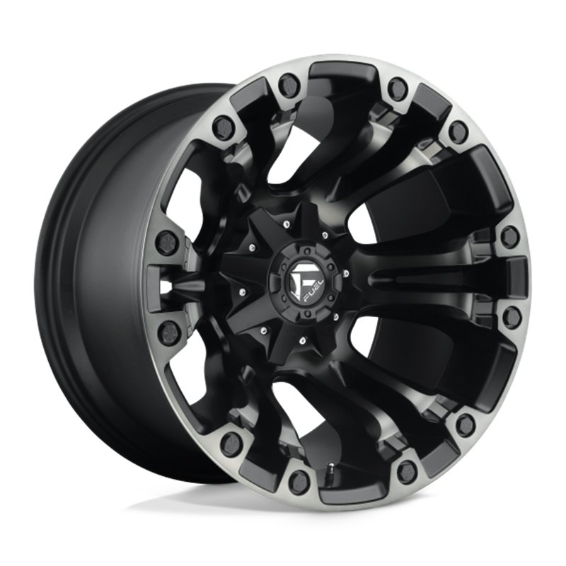 Fuel Off-Road | D851 20x9.0 ET2 - MATTE BLACK GRAY TINT