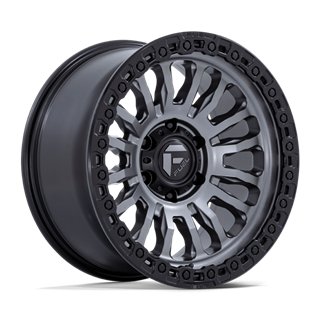 Fuel Off-Road | FC857 20x9.0 ET1 - MATTE GUNMETAL WITH BLACK LIP