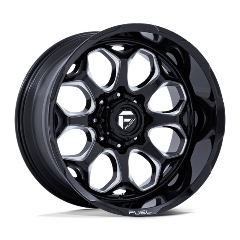 Fuel Off-Road | FC862 20x10.0 ET-18 - GLOSS BLACK MILLED