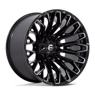 Fuel Off-Road | FC865 22x12.0 ET-44 - GLOSS BLACK MILLED