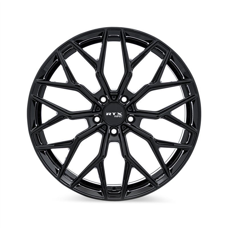 RTX | RS02 18x8.0 ET38 - Gloss Black