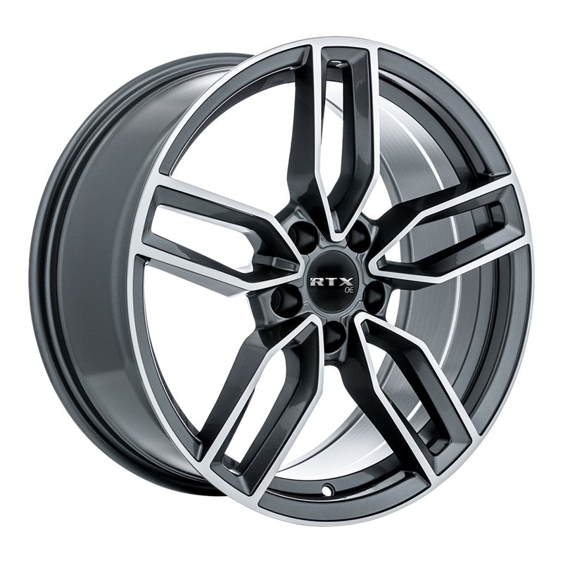 RTX | Kempten 19x8.0 ET35 - Satin Black with Machined Face