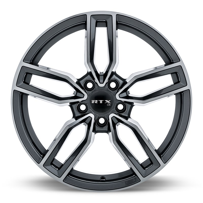 RTX | Kempten 19x8.0 ET35 - Satin Black with Machined Face
