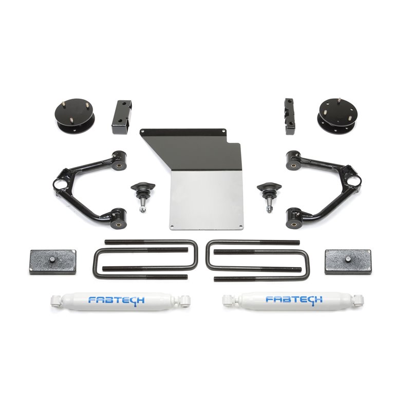 Fabtech | Lift Kit-Suspension w/Shock - Silverado / Sierra 1500 2007-2018