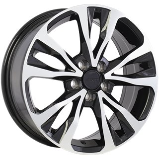 ART Replica | REPLICA 126 17x7.0 ET35 - Gloss Black - Machined Face