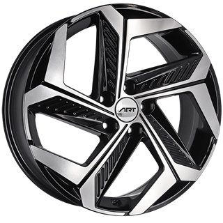 ART Replica | REPLICA 222 19x7.5 ET50 - Gloss Black - Machined Face