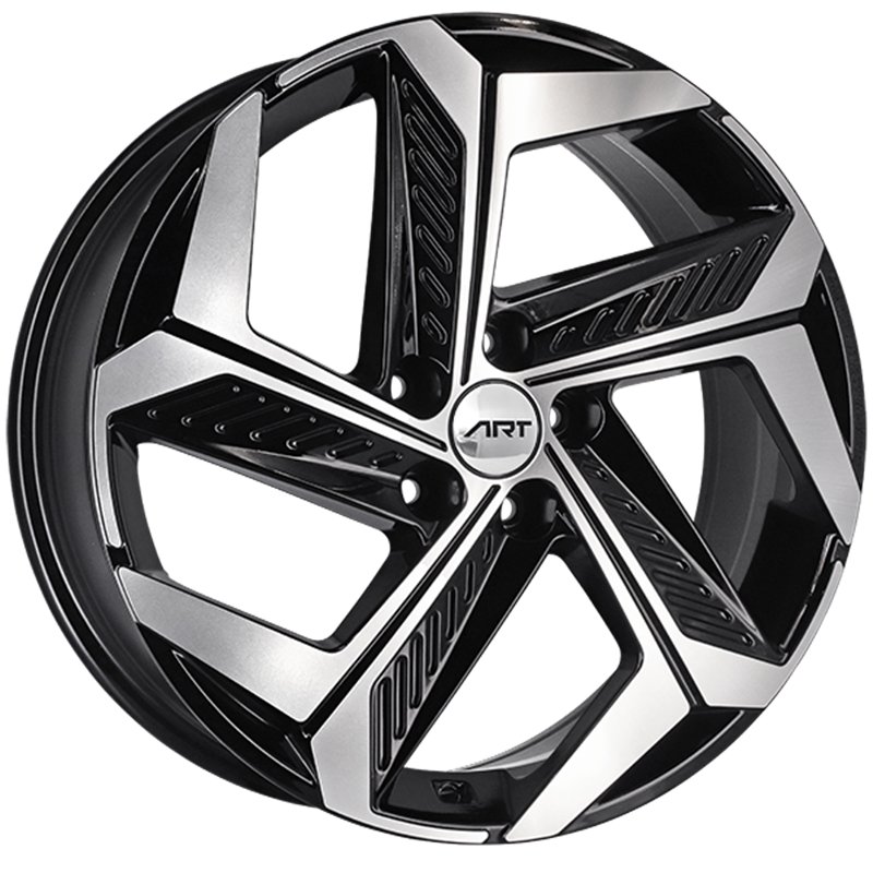 ART Replica | REPLICA 222 19x7.5 ET50 - Gloss Black - Machined Face