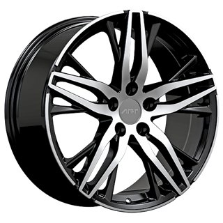 ART Replica | REPLICA 332 19x8.5 ET45 - Gloss Black - Machined Face
