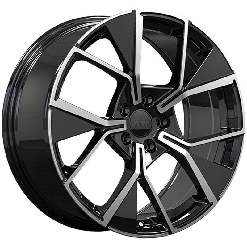 ART Replica | REPLICA 364 19x8.5 ET35 - Gloss Black - Machined Face