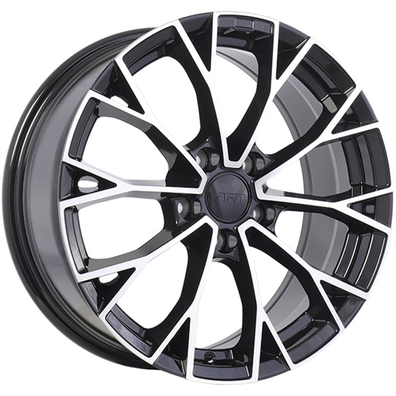 ART Replica | REPLICA 382 18x7.5 ET45 - Gloss Black - Machined Face