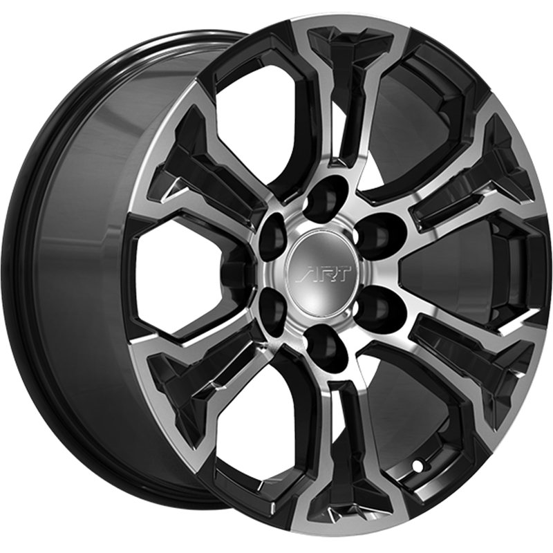 ART Replica | REPLICA 385 18x8.5 ET26 - Gloss Black - Machined Face