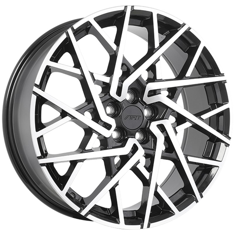 ART Replica | REPLICA 389 20x8.0 ET49 - Gloss Black - Machined Face