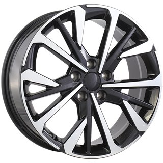 ART Replica | REPLICA 394 18x7.5 ET45 - Gloss Black - Machined Face