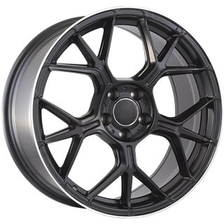 ART Replica | REPLICA 395 19x8.5 ET35 - Satin Black - Machined Lip