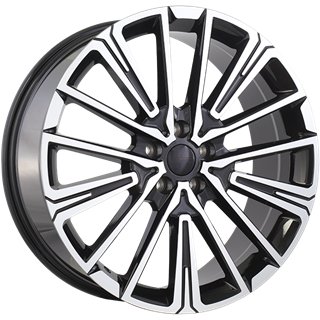 ART Replica | REPLICA 397 20x8.0 ET45 - Gloss Black - Machined Face